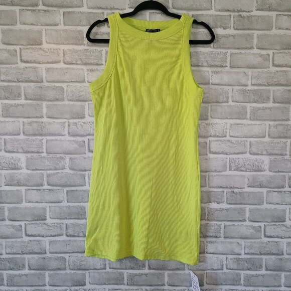 ASOS Dresses & Skirts - ASOS Green Knit Tank Dress Womens 14 NEW